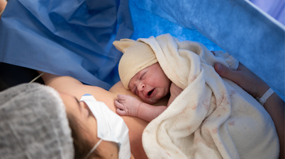 Mums are raving about this helpful C-section podcast