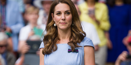 Kate Middleton shows off new blonde hair on anniversary trip