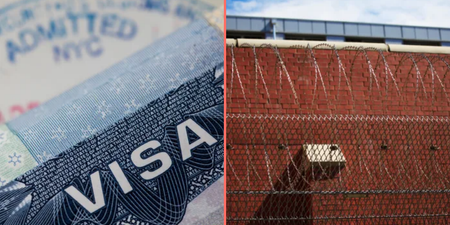 Irish tourist jailed by ICE after overstaying US visa by three days